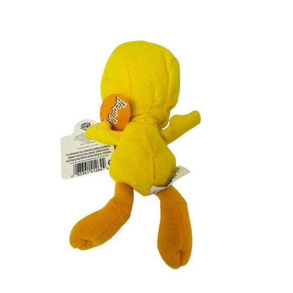 Looney Tunes Tweety Suction Cup Plush Bean Bag Yellow Orange 8in - Picture 11 of 15